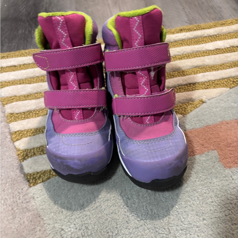 See Kai Run Purple and Pink Kids Rain & Snow Boots